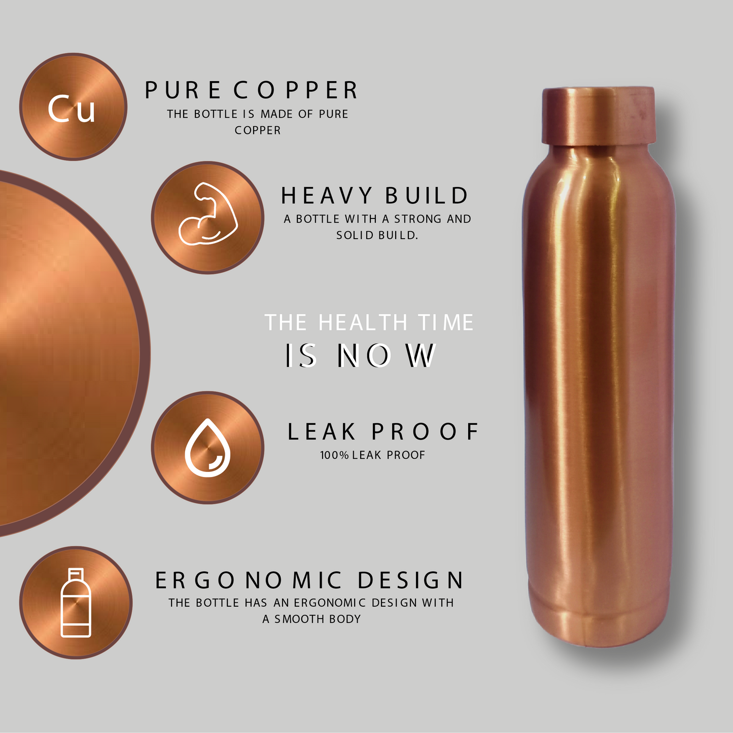 Togson Pure Copper Bottle - Togson’s