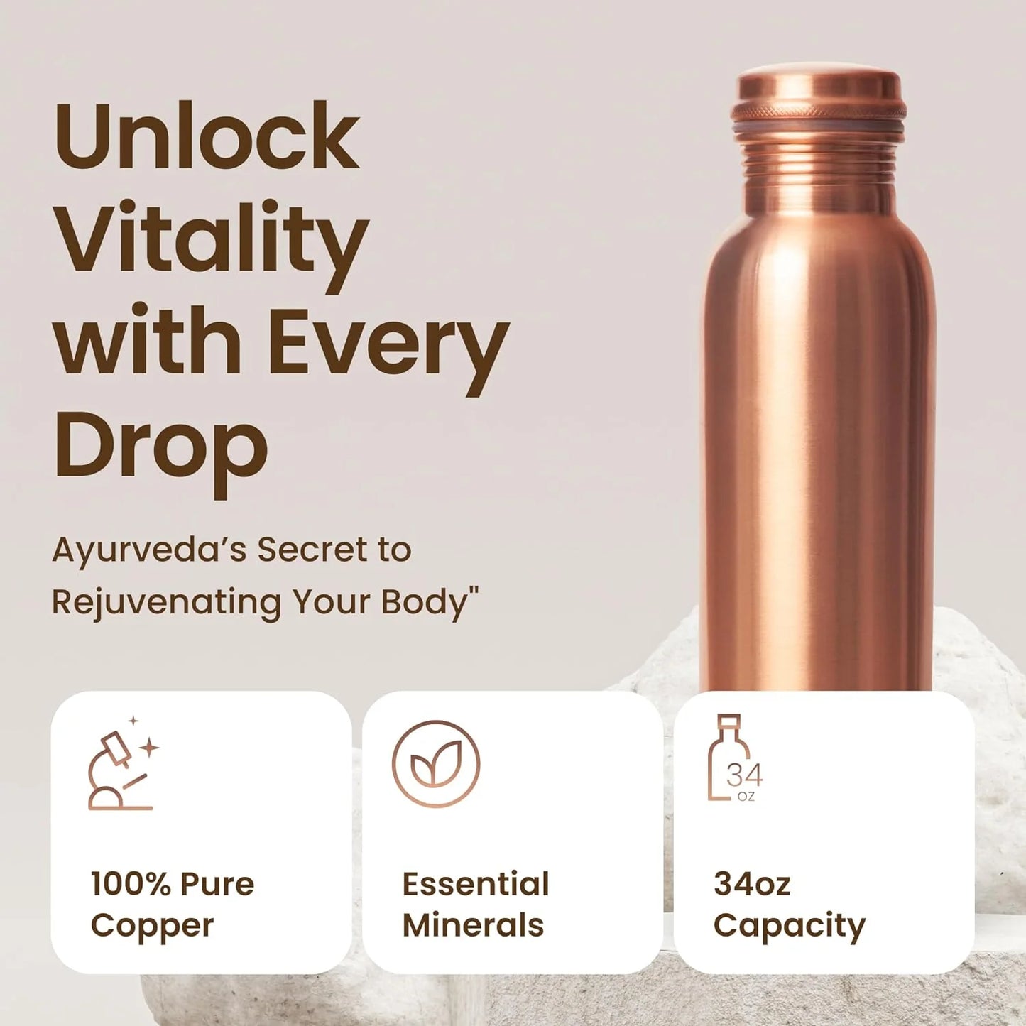 Togson Pure Copper Bottle - Togson’s