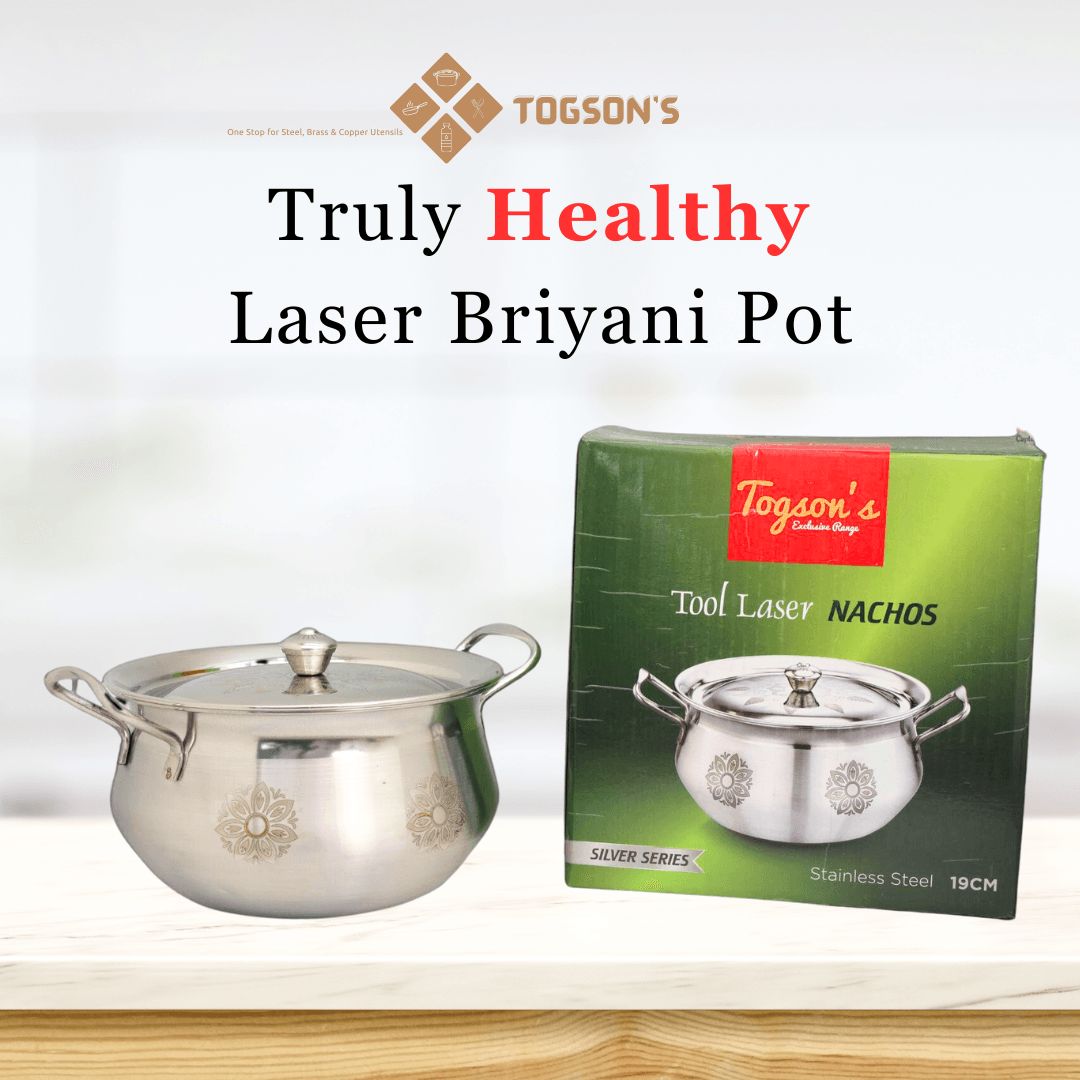 Laser Precision with a Grasp: The Ultimate Biryani Pot with Handles" - Togson’s